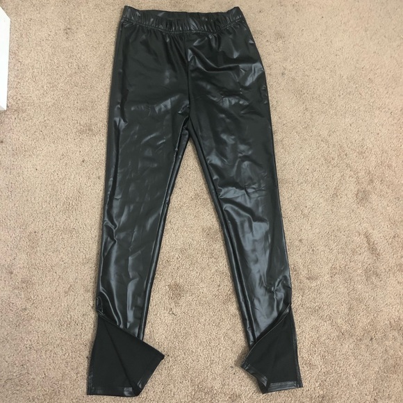 women’s leather (faux) tights - Picture 1 of 2